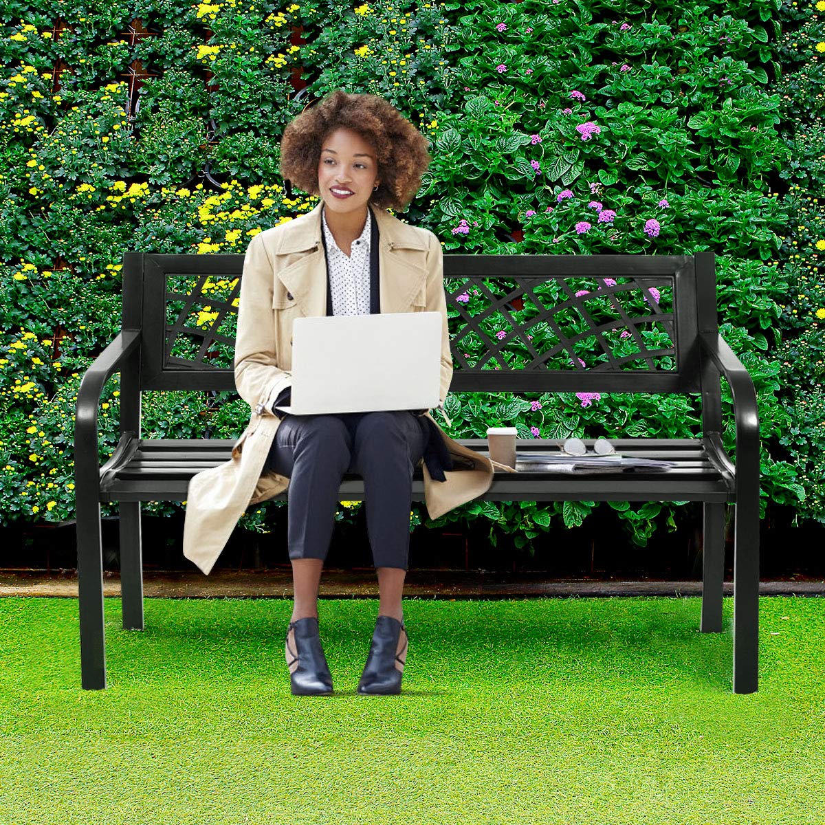 Giantex Patio Garden Bench Loveseats