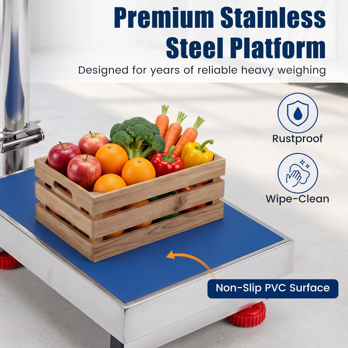 Giantex 150KG Heavy Duty Digital Folding Platform Scale