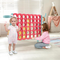 Giant 4-in-A Row, Jumbo 4-to-Score Giant Game Set for Kids & Adults