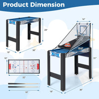 Giantex 6 in 1 Multi Game Table, Combo Game Table