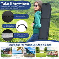 3m x 3m Height-Adjustable & Tiltable Pop-up Canopy with Carry Bag