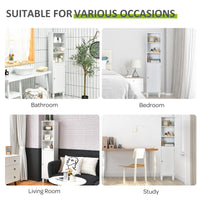 Freestanding Tall Bathroom Storage Cabinet