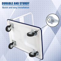 Folding Platform Truck with Swivel Wheels for Loading/Storage