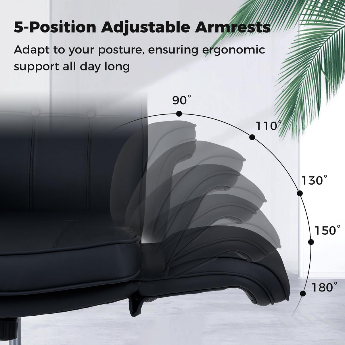 Criss Cross Chair with Rocking Backrest and Removable Cushion