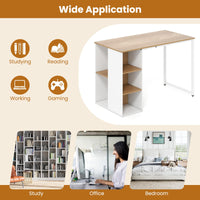 115cm Computer Desk, Modern Home Office Desk