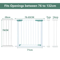 70-119CM Adjustable Baby Safety Gate