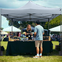 3 x 3 M Outdoor Pop up Canopy Tent Heavy-duty Easy Setup Gazebo Shelter