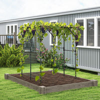 Large Garden Arch Trellis for Climbing Plants Outdoor