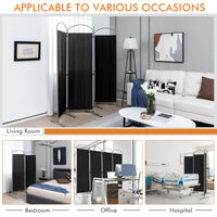 Giantex 4-Panel Room Divider, Folding Privacy Screen