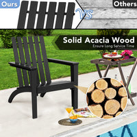 Patio Lounge Chair with Ergonomic Backrest and Armrest