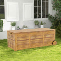 182L Outdoor Storage Box on Wheels