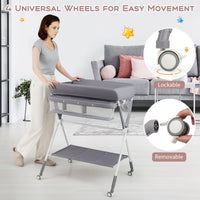 Portable Folding Baby Changing Table for Infant Newborn Nursery