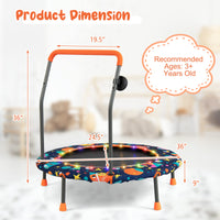 Giantex 36'' Trampoline for Kids, Mini Toddler Trampoline