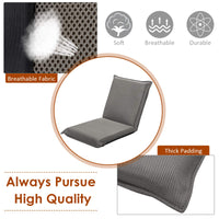 Giantex Floor Chair, Foldable Floor Chair w/Reclining Function
