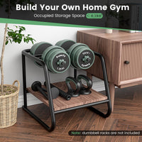 20 kg Adjustable Weight Dumbbell Set with 4 Modes for Home Gym Fitness Exercise