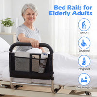 Bed Rails for Elderly Adults Safety, Height Adjustable Bed Assist Rail