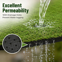 Artificial Grass Rug, 5 x 1M Synthetic Turf Roll w/20 mm Pile Height