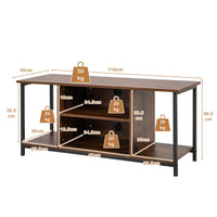 Giantex TV Stand for TVs up to 50”, Retro Entertainment Center