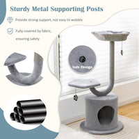 Cat Tree for Indoor Cats, 106 CM Tall Cat Tower