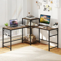 240 cm Long Convertible 2-Person Desk