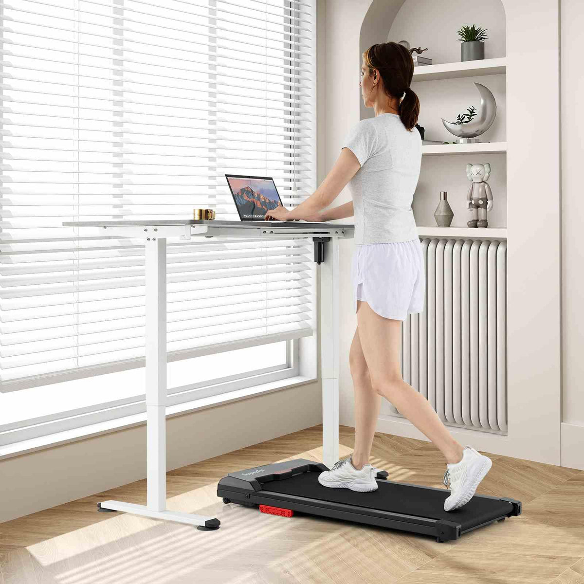 Under Desk Treadmill with Remote and APP Control