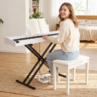 88-Key Keyboard Piano Set Full Size Semi-weighted Digital Piano