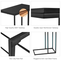 Giantex Industrial Narrow End Side Table