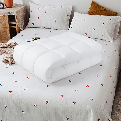 Mattress Pad Cover, Single/Double/Queen/King Size