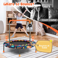 Giantex 36'' Trampoline for Kids, Mini Toddler Trampoline