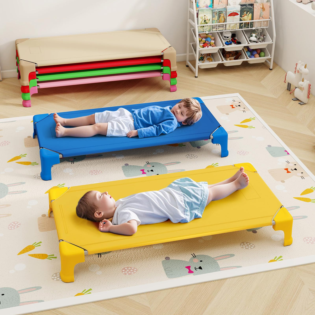 6 PCS Kids Stackable Daycare Cot