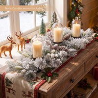 72 cm Foldable Christmas Centerpiece 3 Candle Holder