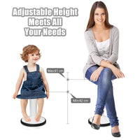 Giantex Ergonomic Wobble Stool, Sit Stand Wriggle Chair with Adjustable Height