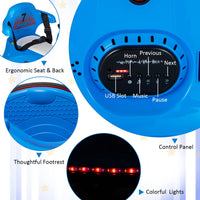 Electric Bumper Car with Built-in Music for Kids