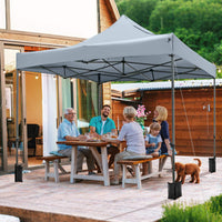 3 x 3 M Outdoor Pop up Canopy Tent Heavy-duty Easy Setup Gazebo Shelter