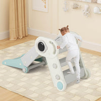 Kids Slide, Indoor Kids Folding Freestanding Slides w/Climber