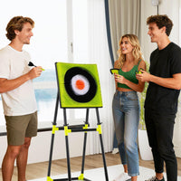 4 in 1 Throwing Target Set, Kids Throwing Game w/Bristle Target