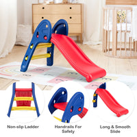 Kid Folding Sliding w/Triangle Structure, Indoor & Outdoor Easy Set Up