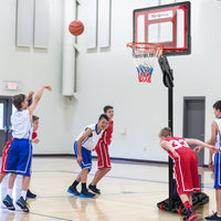 Portable Basketball Goal System 1.05-2.6m Ring Height