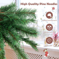 Pre-Lit Artificial Palm Tree with 100 LED Lights for Christmas