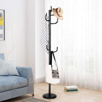 Giantex Metal Coat Rack Stand, Freestanding Coat Tree with 8 Hooks