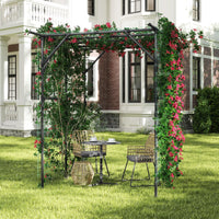 Large Garden Arch Trellis for Climbing Plants Outdoor