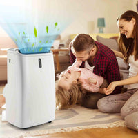 14000/16000 BTU 4-in-1 Portable Air Conditioner with Fan and Sleep Mode