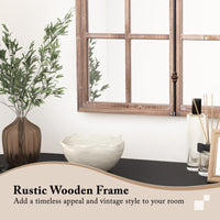 Giantex Arched Window-Like Wall Mirror 88 x 60CM, Decorative Arch Mirror