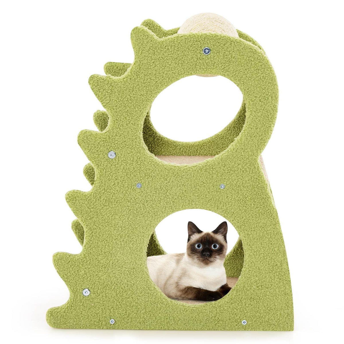 2-Tier Modern Cat Tree for Indoor Cats