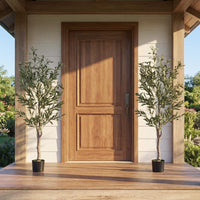 1.5M Tall Faux Greenery Plants with Realistic Fruits and Mosses