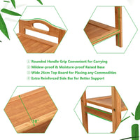 Giantex 5-Tier Bamboo Shoe Rack, Free Standing Shoe Shelf