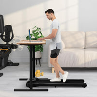 Under Desk Treadmill with Remote Control and LED Display for Home and Office