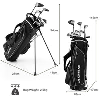 Complete Golf Clubs Package Set 10 Pieces