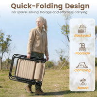 Patio Zero Gravity Lounge Chair with Cup Holder & Removable Pillow