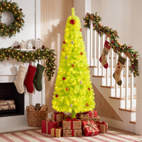 1.5M Pre-Lit and Pre-Decorated Christmas Tree with 4 Lighted Gift Boxes